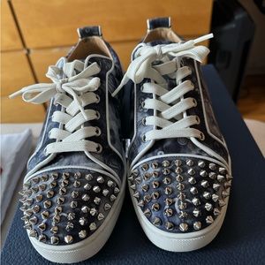 Louboutin Spiked Sneakers